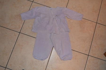 Pyjama 2 pièces "Petit bateau" 24 mois : 2€